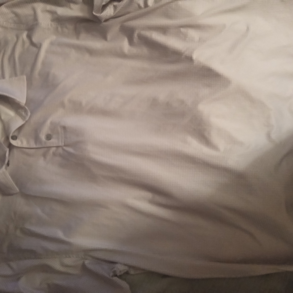 Classic White Button-Up Shirt
